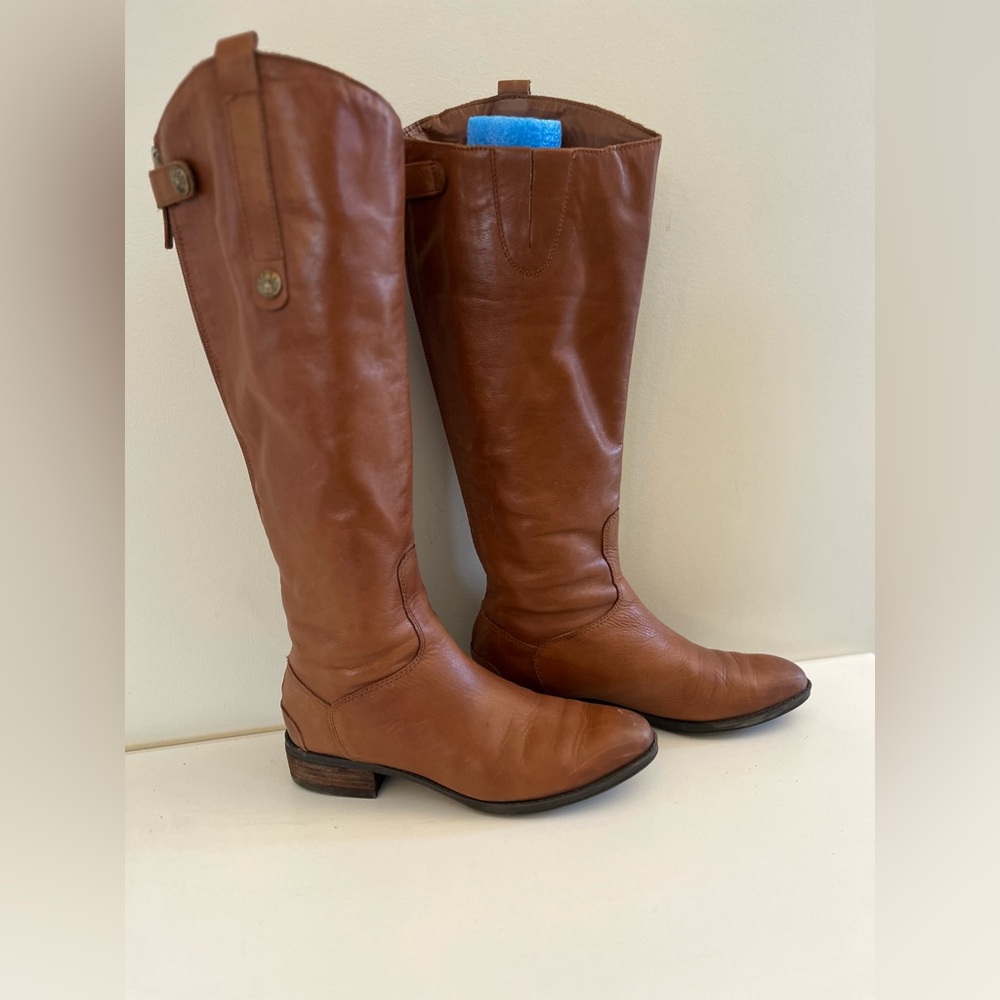 Sam Edelman Tan Over the Knee Boots